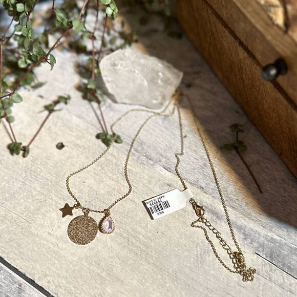 Vintage Nine West Vintage America Charm Necklace - Picture 2 of 6